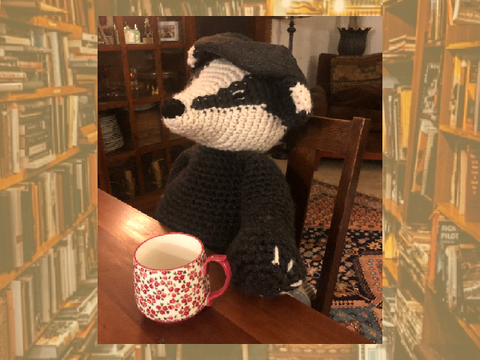 Dustington the Badger [crochet]