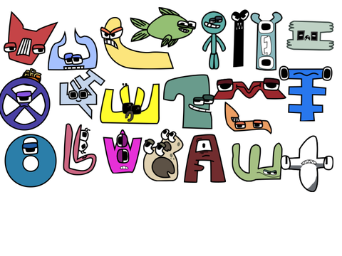 Ancient Alphabet Lore But Better remix