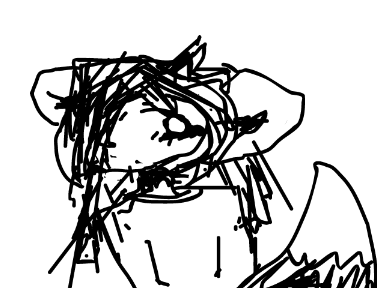 I just love to draw f0xy Animati8ns  fanart:,)