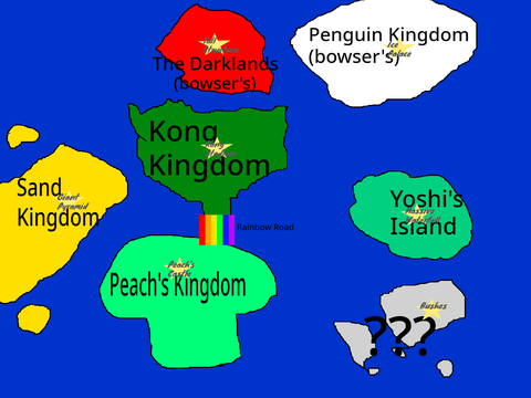 Super Mario Movie Map