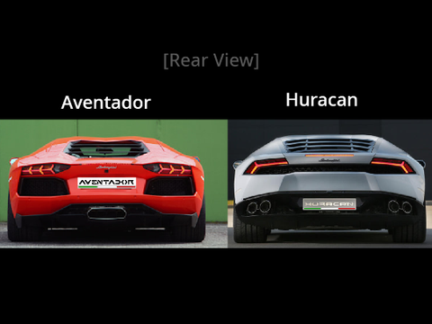 Aventador VS Huracan!!!