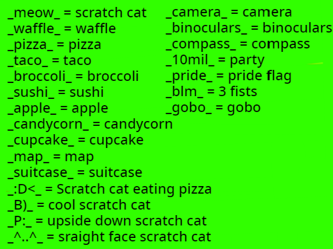 Scratch Emoji Code 