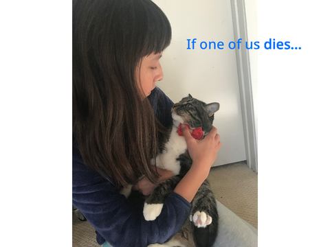 If one of us dies…