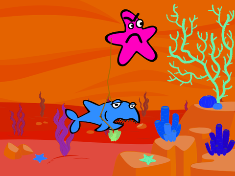 hungry shark