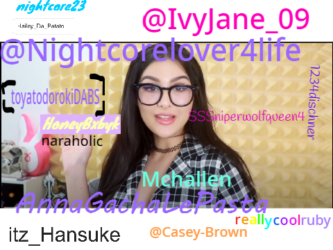 Sign if you love SSSniperwolf x11 (btw i hate her now idk why i made this i was like 9 at the time)
