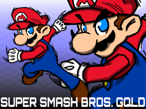 SSBG Mario render