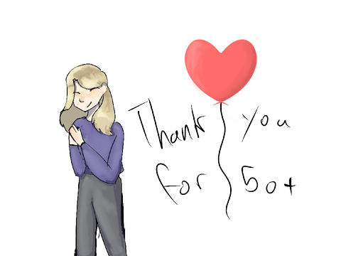 Thank you for 50+!!