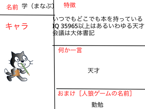 人狼ゲーム［コラボシート］ remix-7
