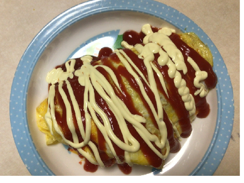 【お久の晩飯】 11月14日 オムそば