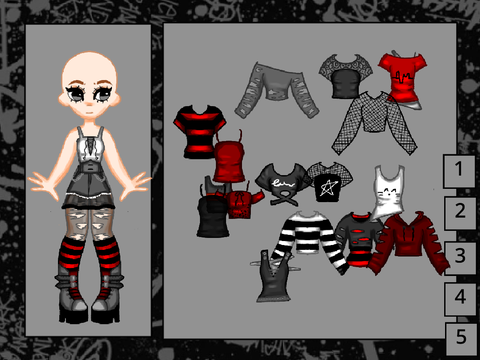 emo Dress up ;}