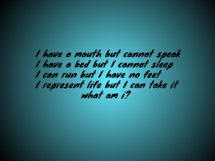 Weekly Riddles #1