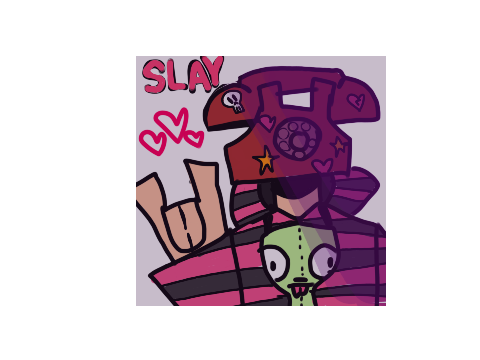 i drew dis i am proud
