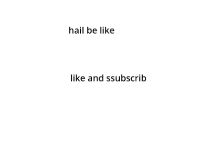 hail be likee
