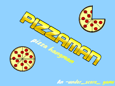 Pizzaman - Pizza hangman