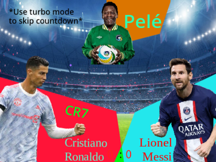 Rock Paper Scissors A.I. - Soccer edition - ft. Ronaldo, Messi, Pele #games #all ?mode=trending