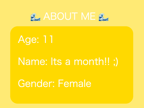 About me!!! :)