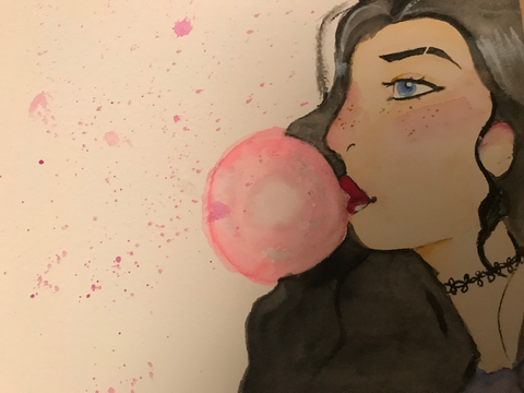 Random watercolor art for you!