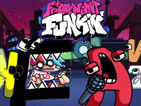 [BOSS BATTLE] FNF x Alphabet Lore || All Letters vs F