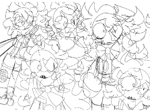 *insert me who made a new oc and is now obsessed with drawing him, drawing him a lot bc yes.im bored