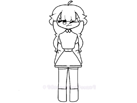 my teacher Say draw anime girl me be like: