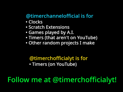 New account for YouTube stuff :)