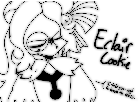Eclair Cookie (Art + Announcement)
