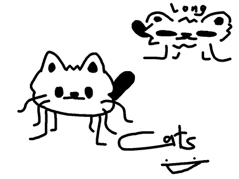 another cat(s) (or soot sprite)
