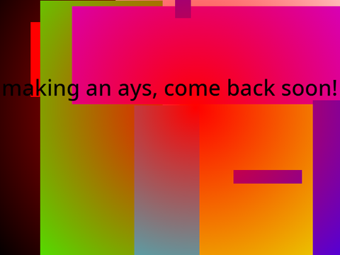 posting this whenever im making a new ays