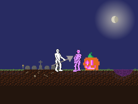 Pumpkin Peril Pixel Art!