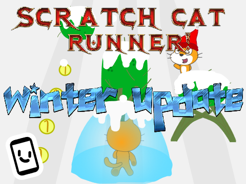 WINTER UPDATE! SCRATCH CAT RUNNER V2.9 | mobile friendly |