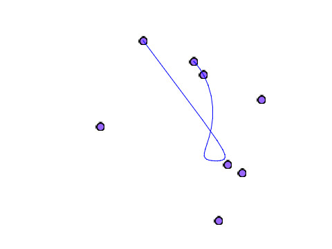 3D Bezier Curve Experiments