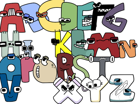 Interactive Mike Salcedo Alphabet but you can only use letters from Roman Square