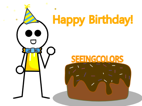 Happy Birthday SeeingColors!