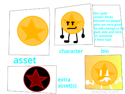 gold sticker