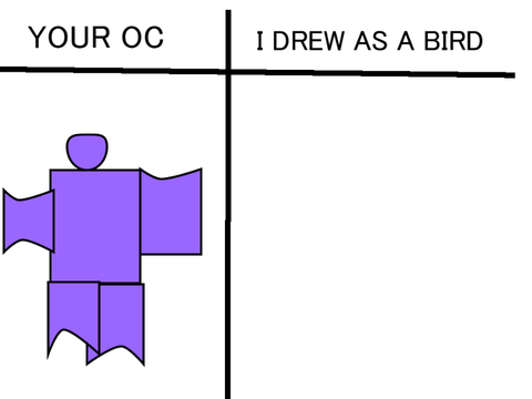 Remix It I Will Draw Your Character As a Bird Now! AGAIN! remix