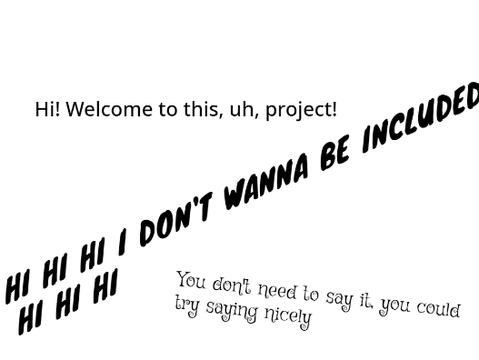 Texts!