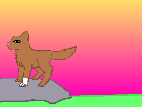 Cinnamon (the wolf pup)