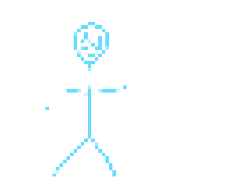 I pixelated one of my drawings