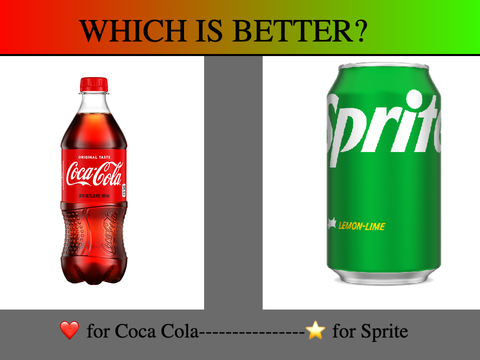 Which is better? Coca Cola or Sprite?