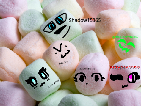 Add yourself as a marshmallow...  remix remix remix remix