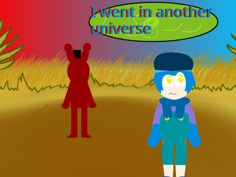 i went in another universe