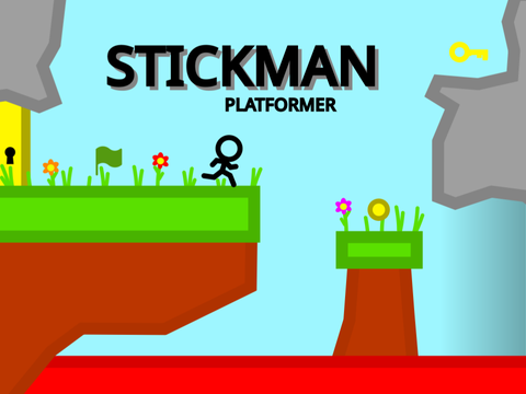 STICKMAN-Platformer #all #games #trending #art