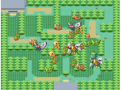 lets go Pikachu viridian forest 