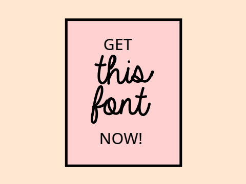 ˗ˏˋ  GET THIS FONT!  ´ˎ˗
