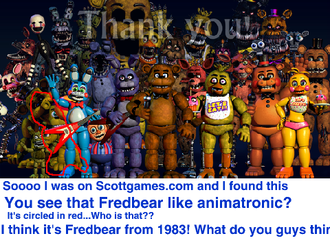 Secret animatronic!!!