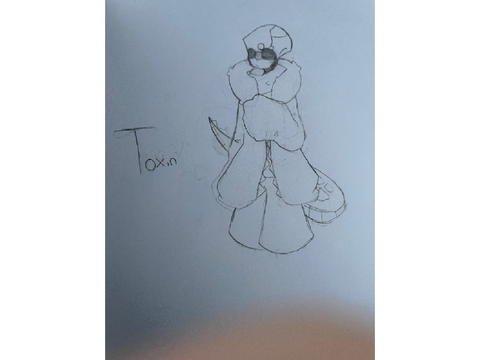 Me giving Toxin a ( small ) redesign?! :0 never