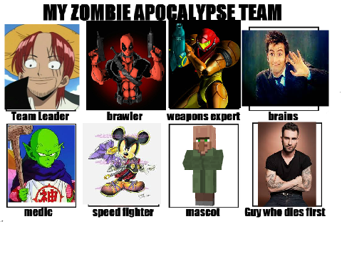 My Zombie Apocalypse Team