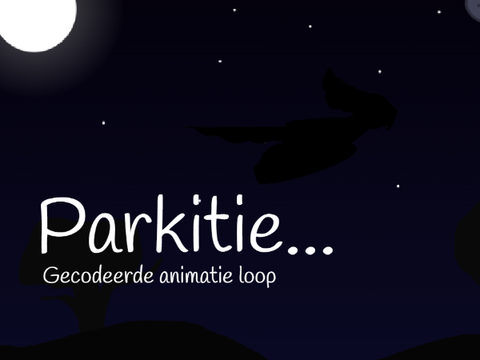 Parkitie... (gecodeerde animatie loop)