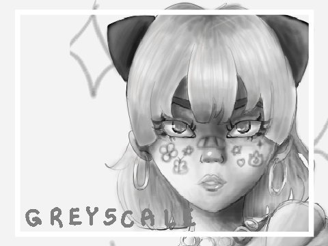 gasp- realism attempt | greyscale