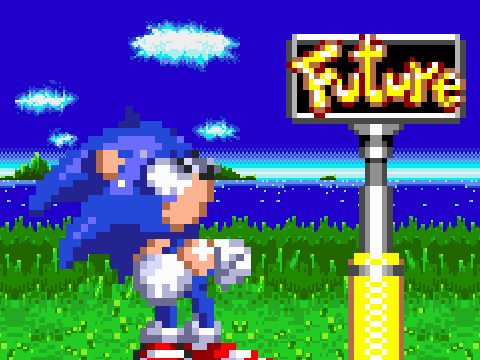 No way the future like from sonic cd